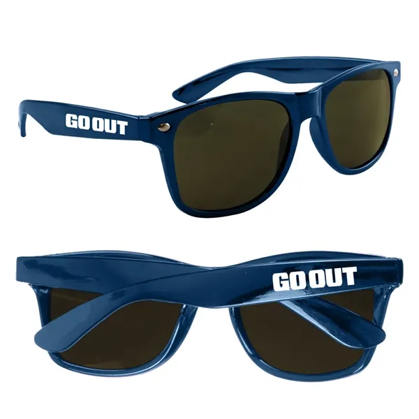 Blue Navy color option for Metallic Sunglasses