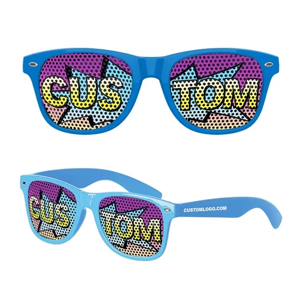 Blue Light color option for Full Color Sunglasses