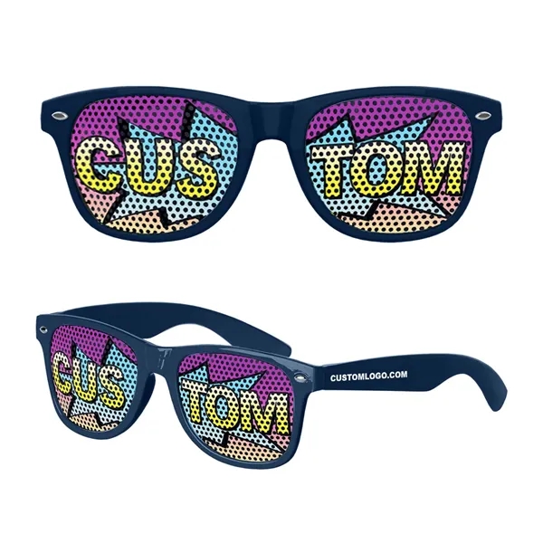 Blue Navy color option for Full Color Sunglasses