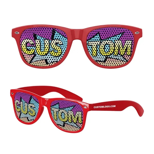 Red color option for Full Color Sunglasses