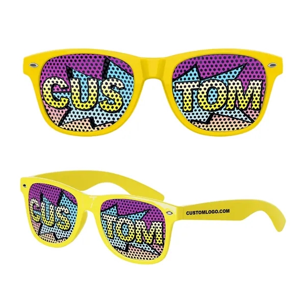 Yellow color option for Full Color Sunglasses