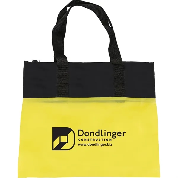 Yellow-Black color option for Caliente Tote Bag