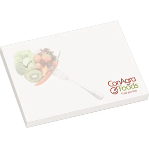 Photo of 4" X 3" Adhesive Notepad   50 Sheet