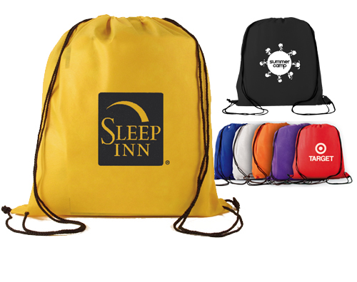 Yellow color option for Non Woven Drawstring Backpack