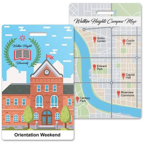 Main photo of Full Color Id Badge   2 1/2" X 4"