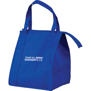 Blue color option for Large Insulated Grocery Tote Bag