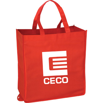 Red color option for Fold Up Tote Bag