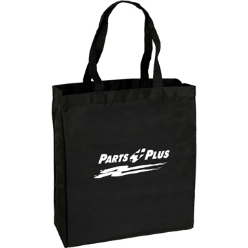Black color option for Polyester Trade Show Tote