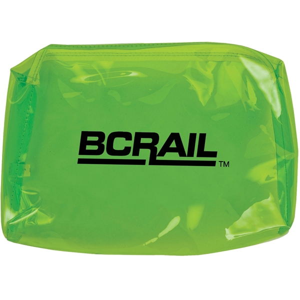 Translucent Green color option for Medium Pvc Bag