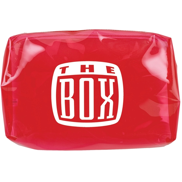 Translucent Red color option for Medium Pvc Bag