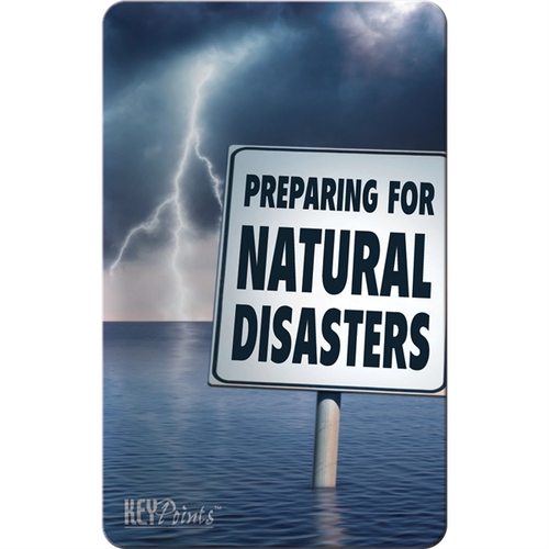 Main photo of Key Points   Preparing For Natural Disasters