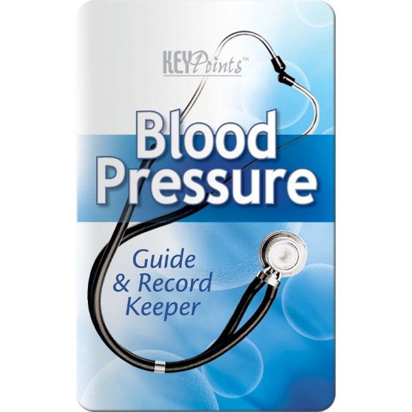 Multicolor color option for Key Points   Blood Pressure Guide And Record Keeper