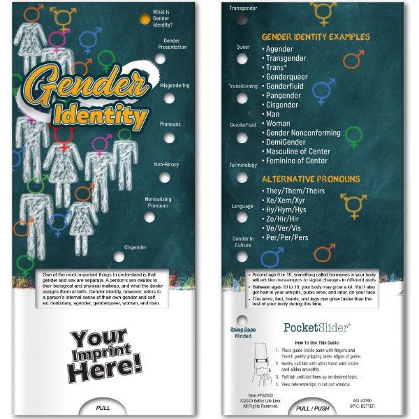 Clear color option for Pocket Slider   Gender Identity