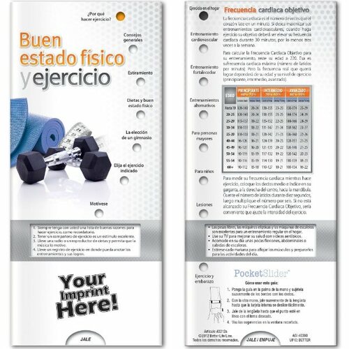 Main photo of Pocket Slider   Fitness And Exercise (Spanish)