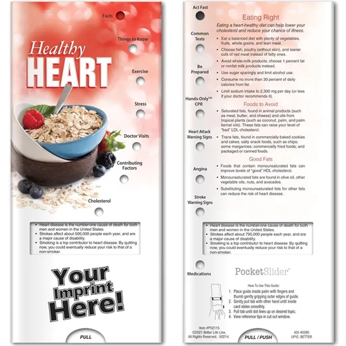 Main photo of Pocket Slider   Healthy Heart