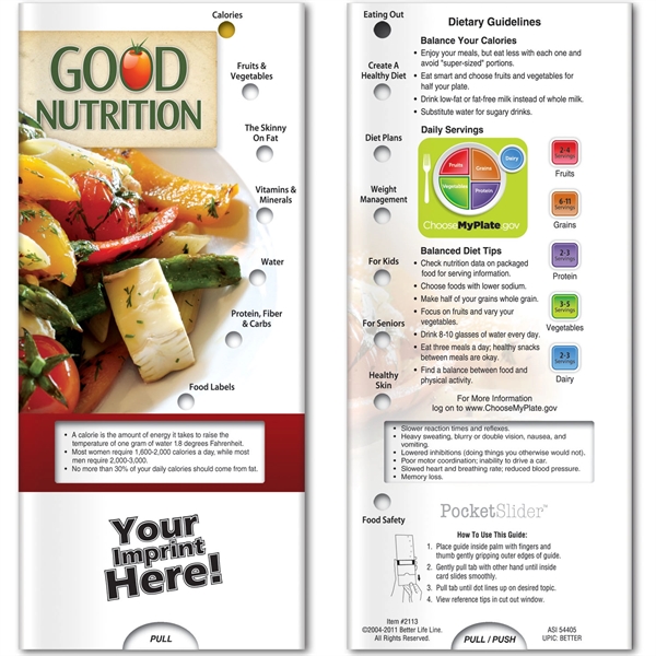 Multi color color option for Pocket Slider   Good Nutrition
