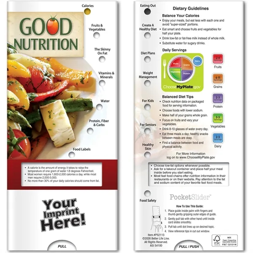 Main photo of Pocket Slider   Good Nutrition