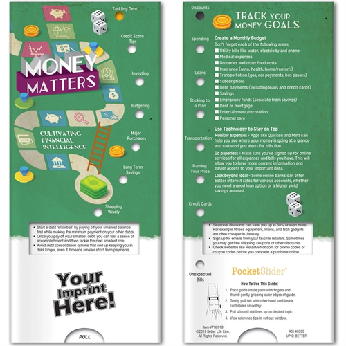 Main photo of Pocket Slider   Money Matters