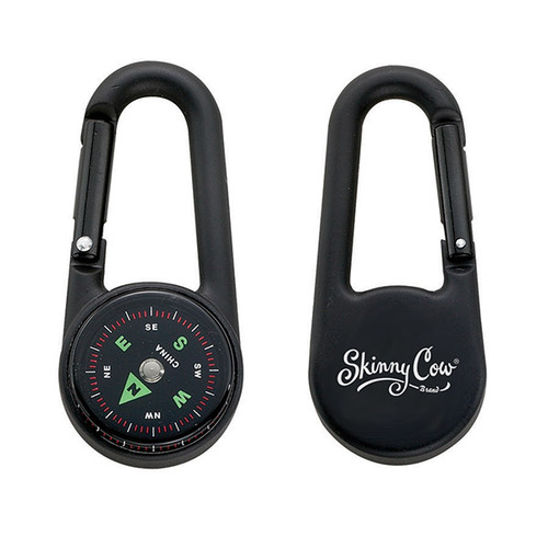 Photo of Colored Carabiner Compass   Black