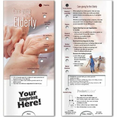 Main photo of Pocket Slider   Care Giving For The Elderly