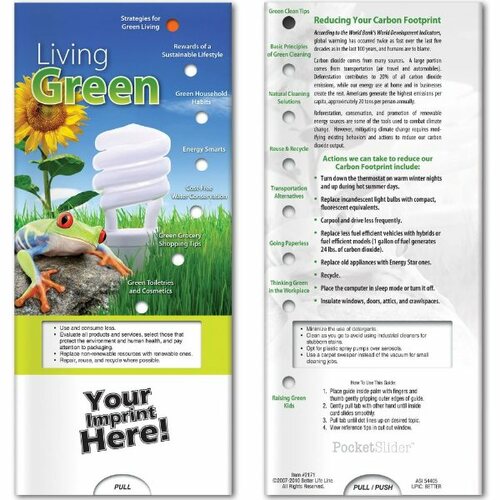 Main photo of Pocket Slider   Living Green