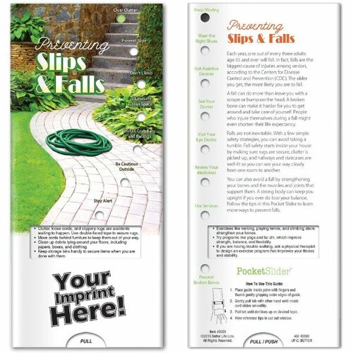 Main photo of Pocket Slider   Preventing Slips & Falls