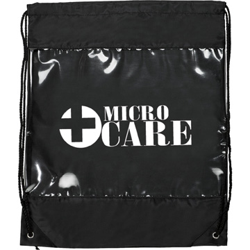 Black color option for Backpack With Clear Safety Window