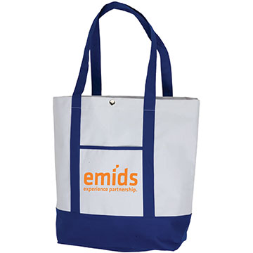 Blue color option for Deluxe Pocket Fashion Tote