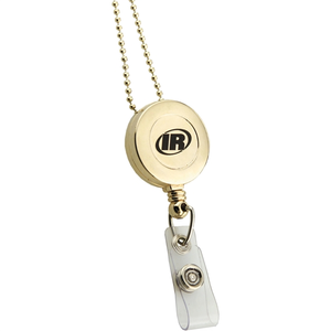 Photo of Retractable Badge Reel Gold