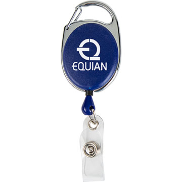 Royal Blue color option for Retractable Badge Reel With Pocket Clip