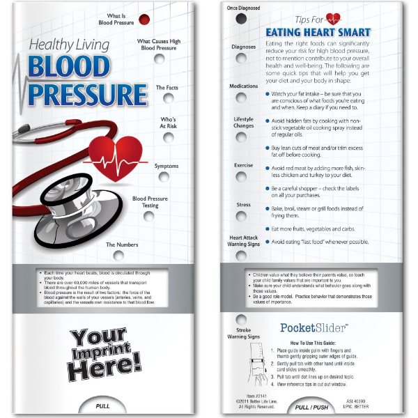 Multicolor color option for Pocket Slider   Blood Pressure: Healthy Living