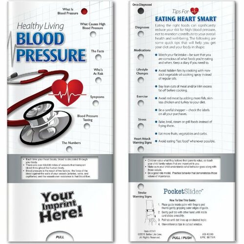 Main photo of Pocket Slider   Blood Pressure: Healthy Living