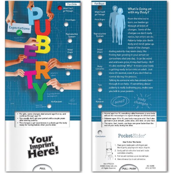 Clear color option for Pocket Slider   Expectations Of Puberty