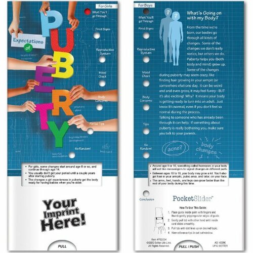 Main photo of Pocket Slider   Expectations Of Puberty