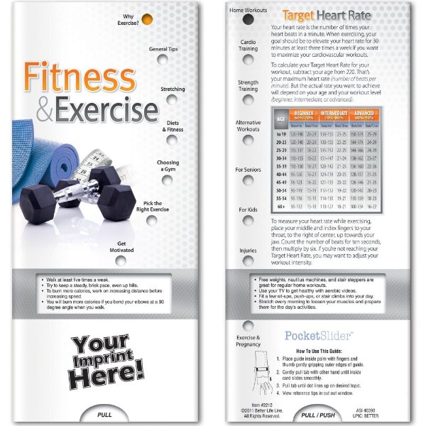 Multicolor color option for Pocket Slider   Fitness And Exercise