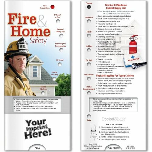 Main photo of Pocket Slider   Fire And Home Safety