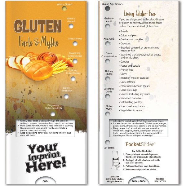 Multicolor color option for Pocket Slider   Gluten Facts & Myths