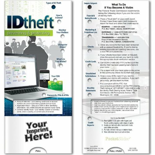 Main photo of Pocket Slider   Id Theft: Preventing And Protecting