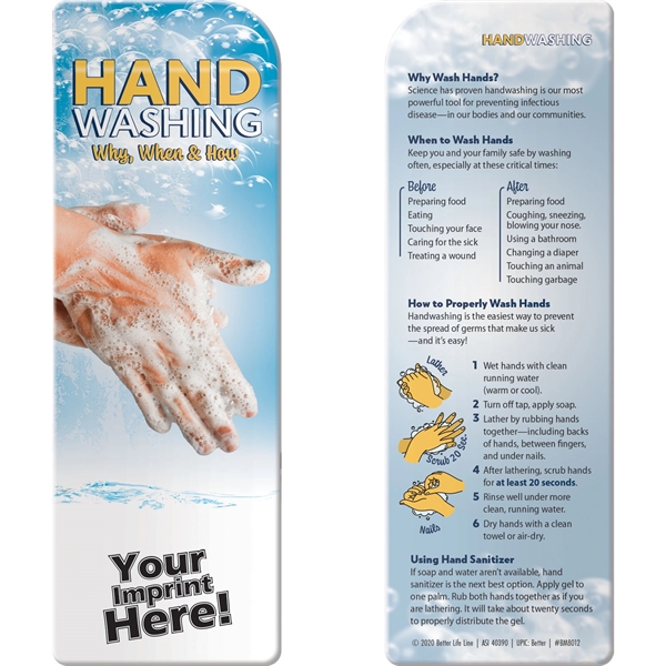 Multi color color option for Bookmark   Handwashing: Why, When & How
