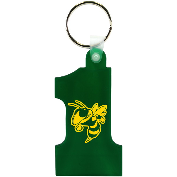 Translucent Green color option for Number One Key Fob
