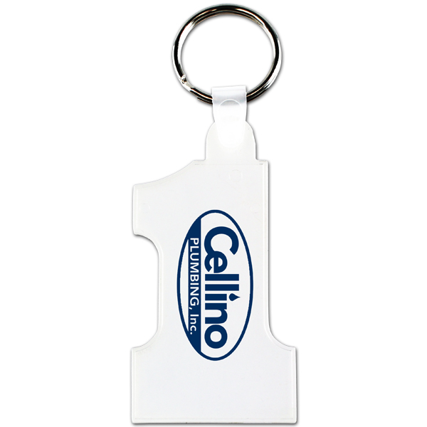 White color option for Number One Key Fob