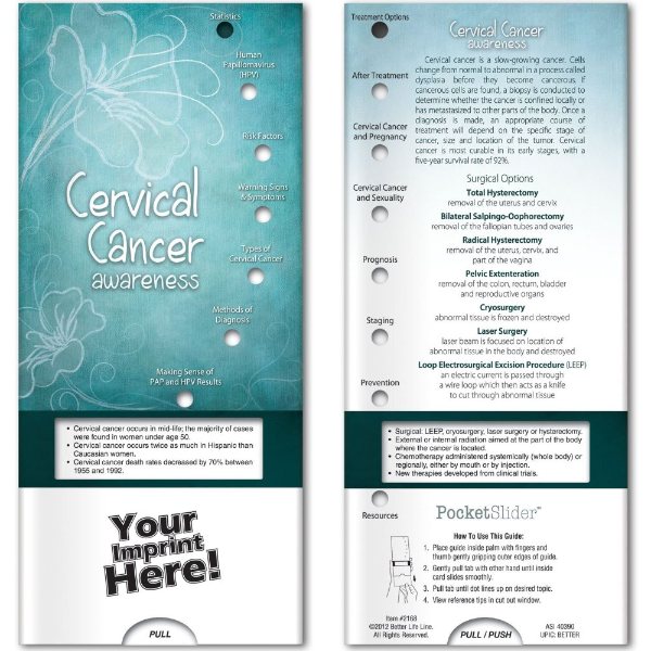 Multicolor color option for Pocket Slider   Cervical Cancer Awareness