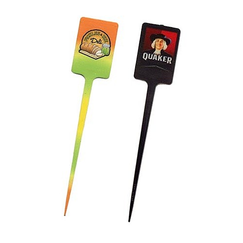 Photo of Digital 4" Pik, White Upright Rectangle Top