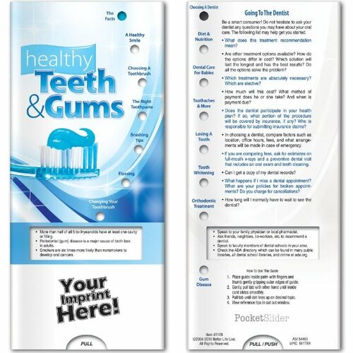 Main photo of Pocket Slider   Healthy Teeth And Gums