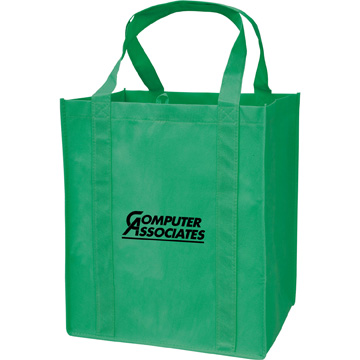Green color option for Large Grocery Tote Bag