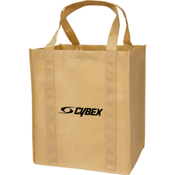 Natural color option for Large Grocery Tote Bag