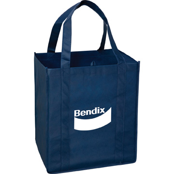 Navy color option for Large Grocery Tote Bag