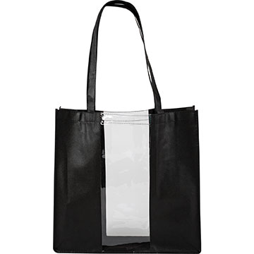 Black color option for Medium Clear Window Tote Bag
