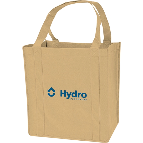 Tan color option for Medium Grocery Tote Bag