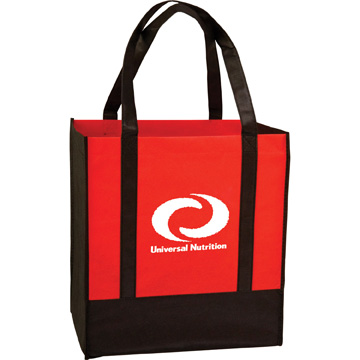 Red color option for Two Tone Grocery Bag